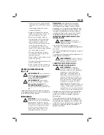 Preview for 29 page of DeWalt DWE4001 Original Instructions Manual