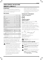 Preview for 27 page of DeWalt DWE4016 Original Instructions Manual