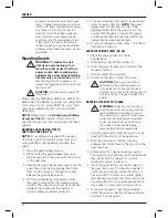 Preview for 44 page of DeWalt DWE4056 Original Instructions Manual