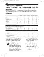 Preview for 52 page of DeWalt DWE4056 Original Instructions Manual