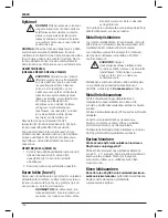 Preview for 158 page of DeWalt DWE4056 Original Instructions Manual