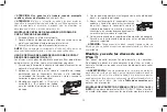 Preview for 61 page of DeWalt DWE4100 Instruction Manual