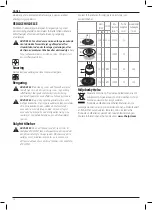 Preview for 14 page of DeWalt DWE4157F Original Instructions Manual