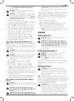 Preview for 37 page of DeWalt DWE4157F Original Instructions Manual