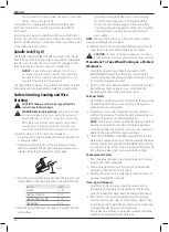 Preview for 38 page of DeWalt DWE4157F Original Instructions Manual