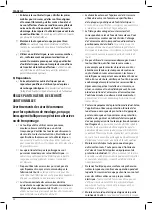 Preview for 58 page of DeWalt DWE4157F Original Instructions Manual