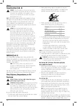 Preview for 152 page of DeWalt DWE4157F Original Instructions Manual