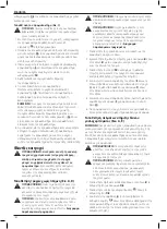 Preview for 164 page of DeWalt DWE4157F Original Instructions Manual