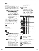 Предварительный просмотр 38 страницы DeWalt DWE4202 Original Instructions Manual