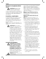 Предварительный просмотр 68 страницы DeWalt DWE4202 Original Instructions Manual