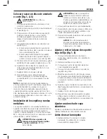 Предварительный просмотр 69 страницы DeWalt DWE4202 Original Instructions Manual