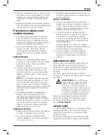 Предварительный просмотр 73 страницы DeWalt DWE4202 Original Instructions Manual