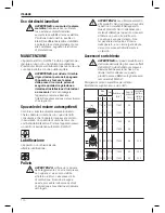 Предварительный просмотр 112 страницы DeWalt DWE4202 Original Instructions Manual