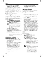 Предварительный просмотр 144 страницы DeWalt DWE4202 Original Instructions Manual