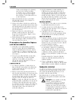 Предварительный просмотр 166 страницы DeWalt DWE4202 Original Instructions Manual