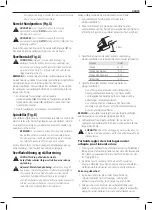 Предварительный просмотр 13 страницы DeWalt DWE4203 Instructions Manual