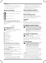 Предварительный просмотр 24 страницы DeWalt DWE4203 Instructions Manual