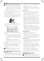 Предварительный просмотр 128 страницы DeWalt DWE4203 Instructions Manual