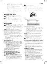 Предварительный просмотр 141 страницы DeWalt DWE4203 Instructions Manual