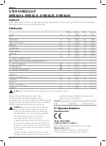 Предварительный просмотр 146 страницы DeWalt DWE4203 Instructions Manual