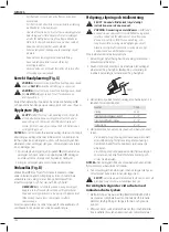 Предварительный просмотр 154 страницы DeWalt DWE4203 Instructions Manual