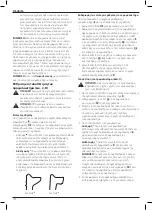 Предварительный просмотр 192 страницы DeWalt DWE4206 Original Instructions Manual