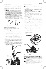 Preview for 39 page of DeWalt DWE4212 Instruction Manual