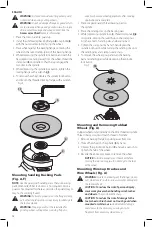 Preview for 40 page of DeWalt DWE4212 Instruction Manual