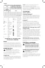 Preview for 22 page of DeWalt DWE4214 Instruction Manual