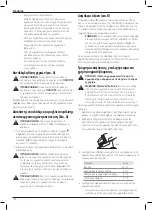 Предварительный просмотр 182 страницы DeWalt DWE4277 Original Instructions Manual