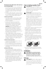 Preview for 29 page of DeWalt DWE43066 Instruction Manual