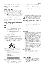 Preview for 13 page of DeWalt DWE43214 Instruction Manual