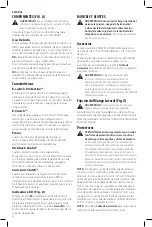 Предварительный просмотр 10 страницы DeWalt DWE4324 Instruction Manual