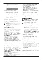 Preview for 14 page of DeWalt DWE4347 Original Instructions Manual