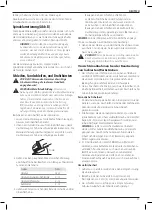 Preview for 29 page of DeWalt DWE4347 Original Instructions Manual