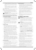 Preview for 89 page of DeWalt DWE4347 Original Instructions Manual