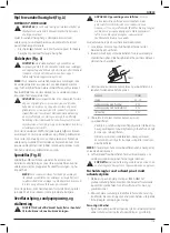 Preview for 117 page of DeWalt DWE4347 Original Instructions Manual