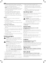 Preview for 118 page of DeWalt DWE4347 Original Instructions Manual