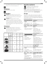 Preview for 149 page of DeWalt DWE4347 Original Instructions Manual