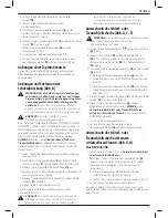 Предварительный просмотр 25 страницы DeWalt DWE4557 Instruction Manual