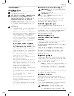 Предварительный просмотр 51 страницы DeWalt DWE4557 Instruction Manual