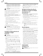 Предварительный просмотр 76 страницы DeWalt DWE4557 Instruction Manual