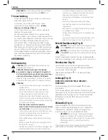 Предварительный просмотр 138 страницы DeWalt DWE4557 Instruction Manual