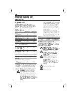 Preview for 5 page of DeWalt DWE46101 User Manual