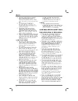 Preview for 7 page of DeWalt DWE46101 User Manual