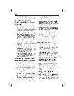 Preview for 9 page of DeWalt DWE46101 User Manual