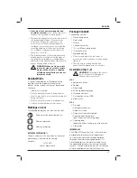 Preview for 10 page of DeWalt DWE46101 User Manual