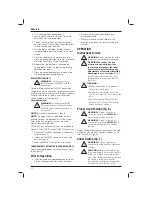 Preview for 13 page of DeWalt DWE46101 User Manual