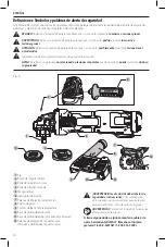 Предварительный просмотр 22 страницы DeWalt DWE46103 Instruction Manual