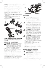 Preview for 19 page of DeWalt DWE46125 Instruction Manual